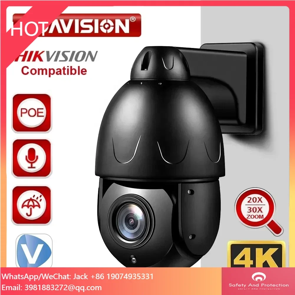 Ip Camera Outdoor 4K - BOAVISION 4K Camera PTZ Dome 8MP