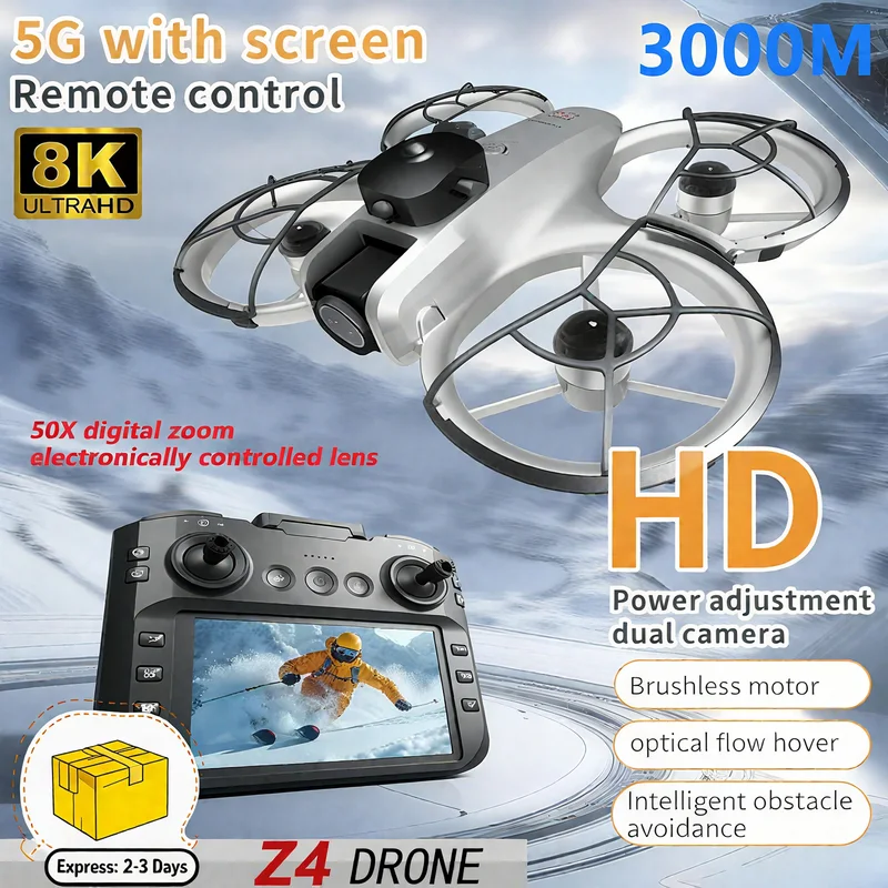 Home Security Camera - New MINI Z4 Drone 4K Professional