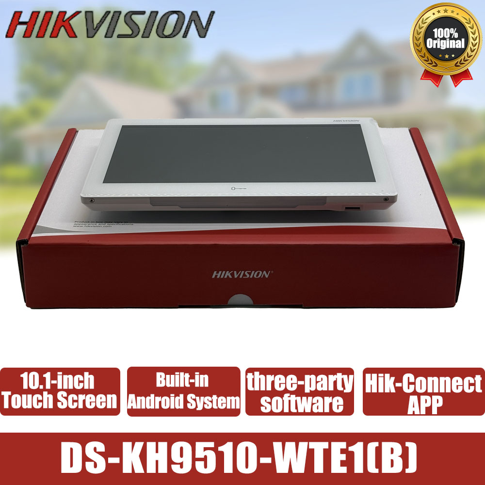 Home Security System Hikvision - Hikvision Ds-Kh9510-Wte1(B) 10.1 Inch Touch Screen