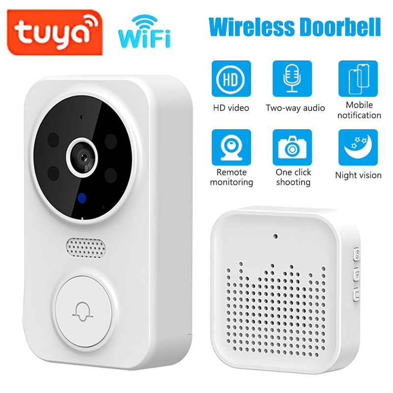 Home Security Recorder - WiFi Smart Video Doorbell Camera Night