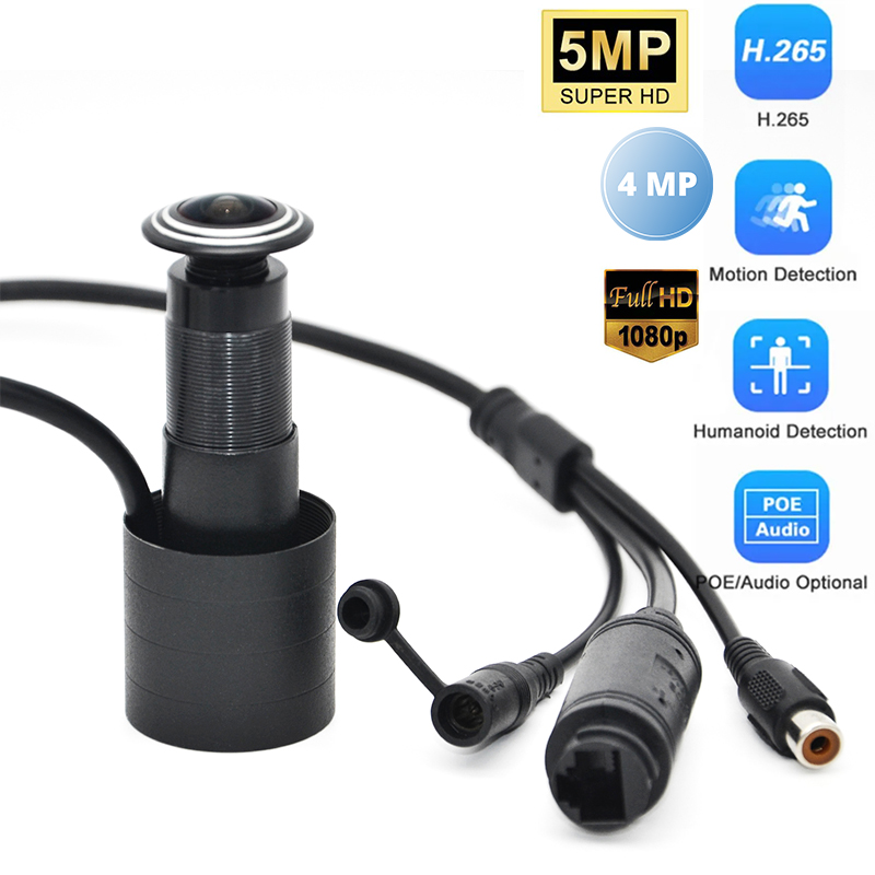 Peephole Camera Viewer - 5MP 4MP 2MP Door Eye Ip