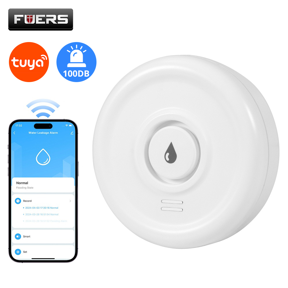 Home Security Upgrades - Fuers Water Leakage Detector Smart Home