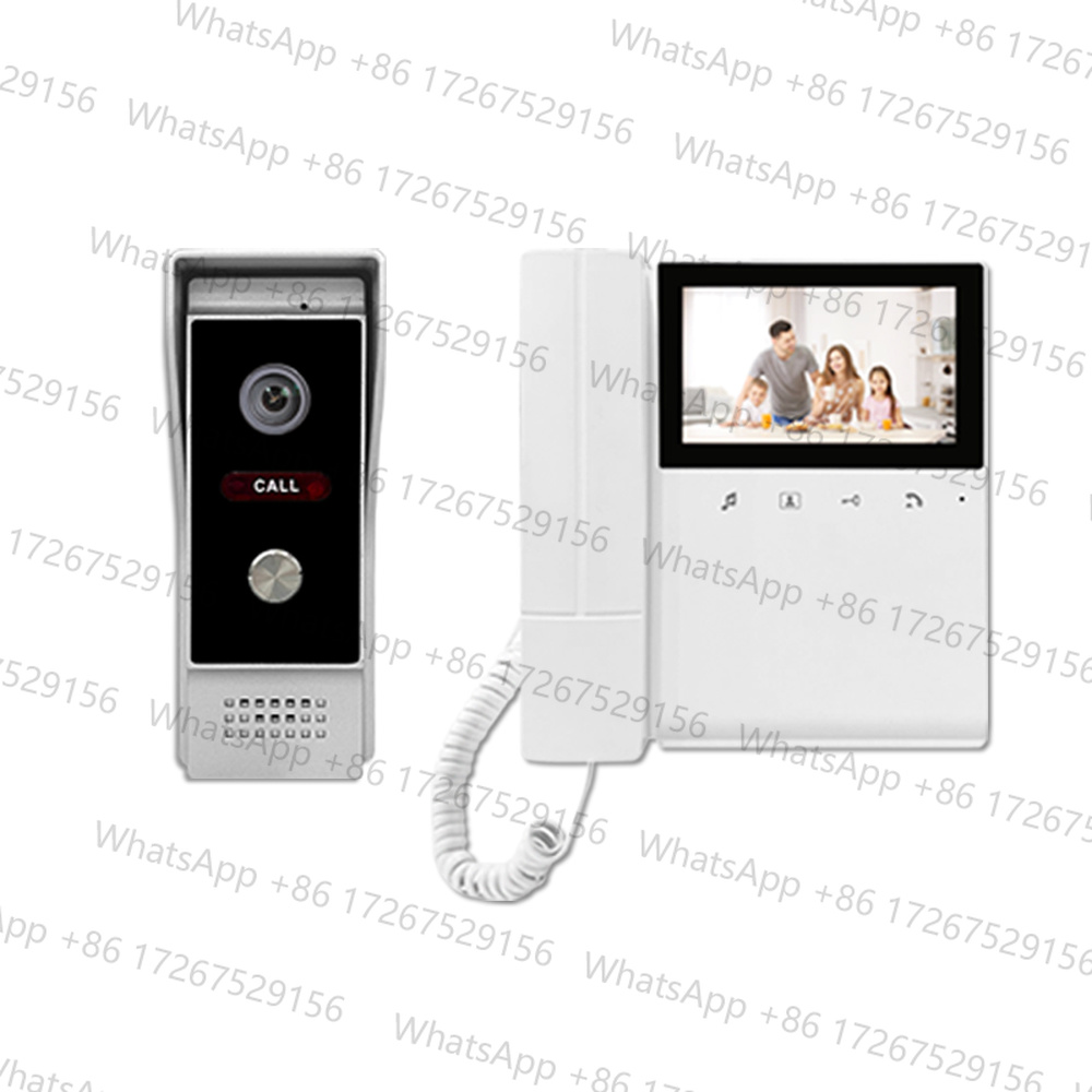Peephole Camera Viewer - 4.3Inch TFT Monitor 4 Wired Video