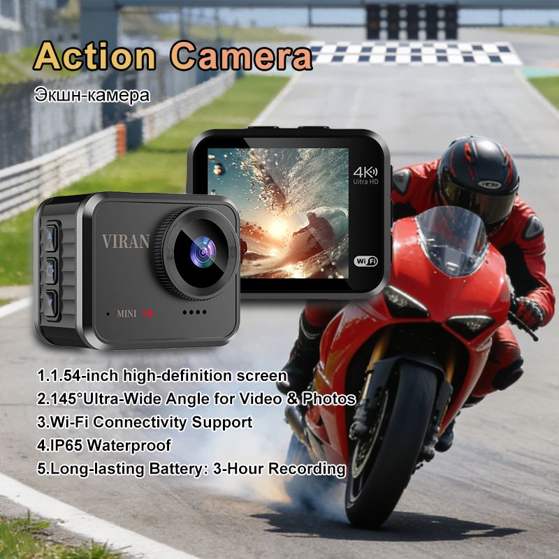 Ip Camera Outdoor 4K - Mini Action Camera 4K Ultra HD