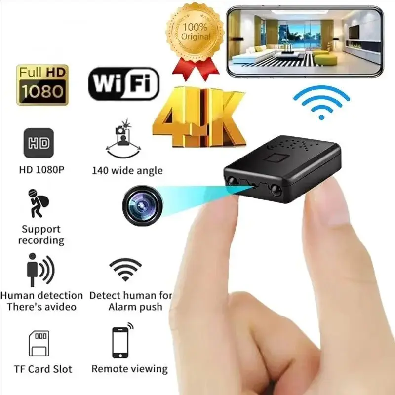 Home Security Recorder - XD Mini Camera Full HD 4K