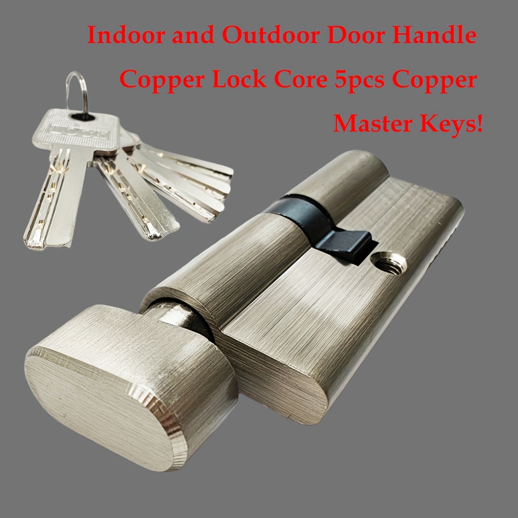 Home Security Upgrades - 1Pc European Standard All-Copper Anti-Theft Lock