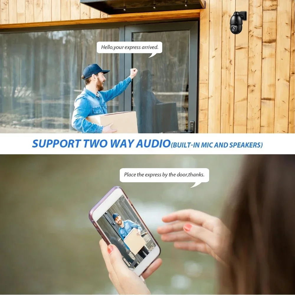 BOAVISION 4K Camera PTZ Dome 8 - Ip Camera Outdoor 4K recension och pris