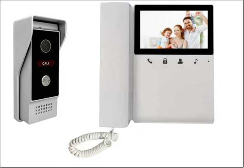 4.3Inch  TFT Monitor  4 Wired  - Peephole Camera Viewer recension och pris