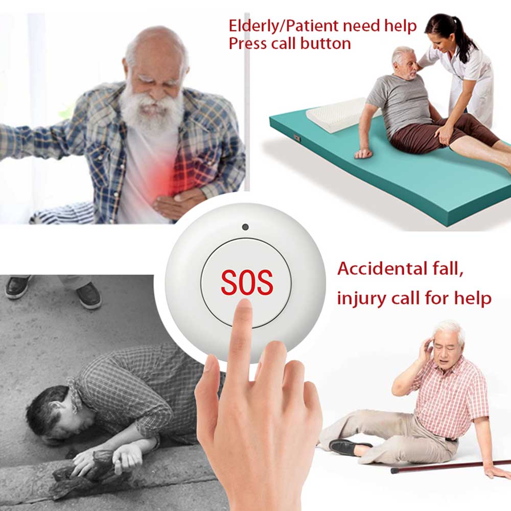 Wireless SOS Button Smart Home - Home Security Upgrades recension och pris