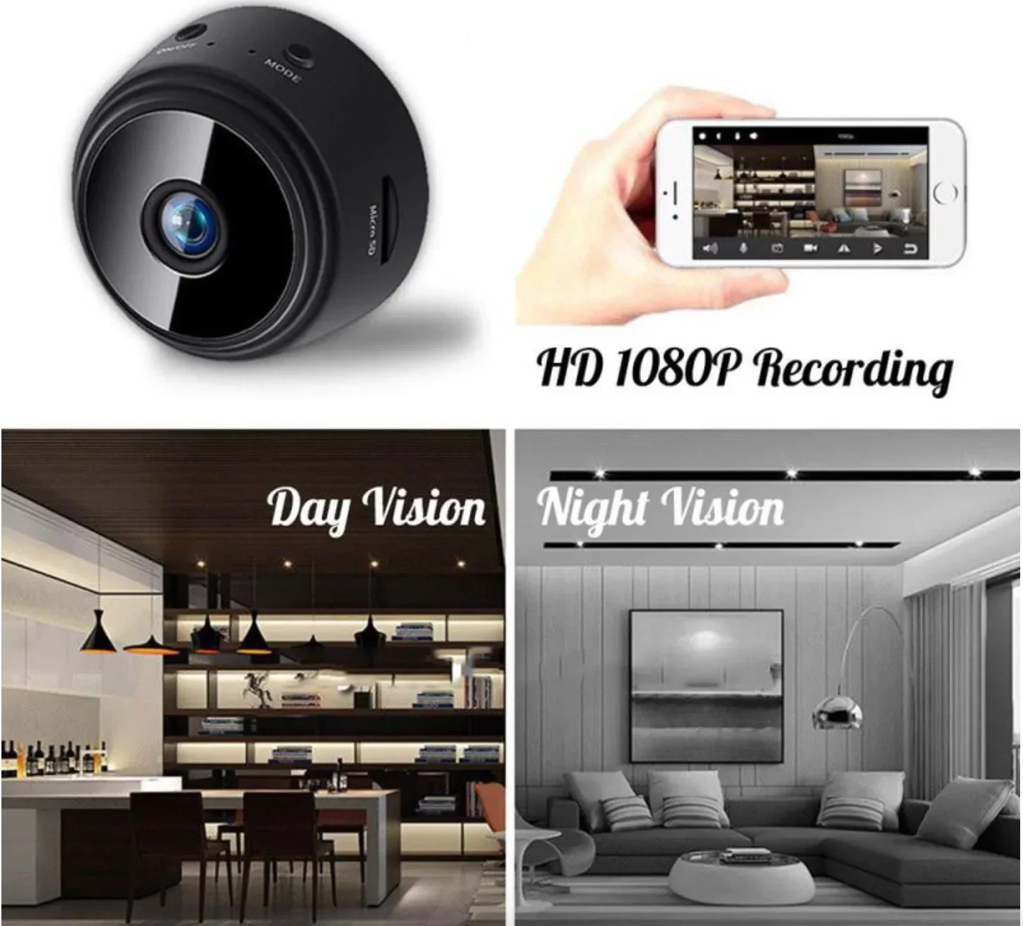 OnePlus A9 Mini Camera 1080P H - Home Security Recorder recension och pris
