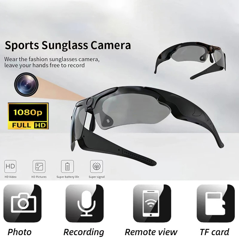 1080P HD Camera Smart Glasses  - Home Security Camera recension och pris