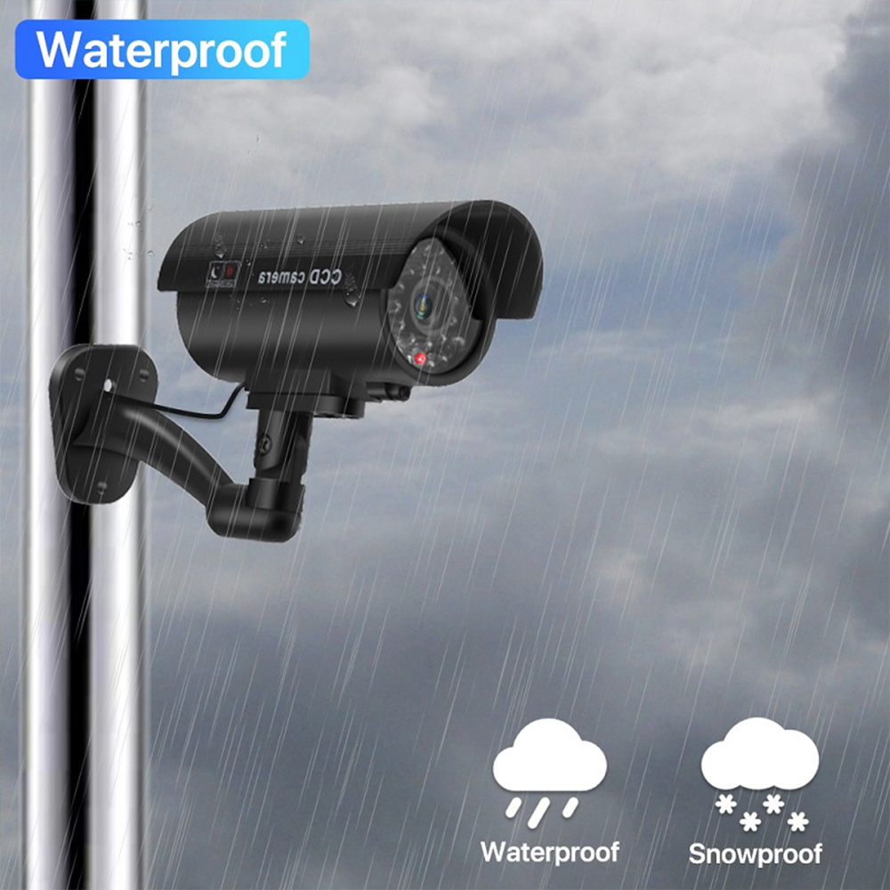 Solar Panel Dummy Surveillance - Home Security Indoor Cameras recension och pris