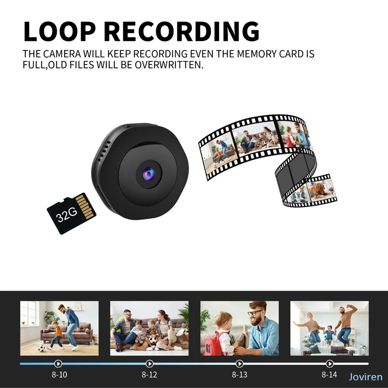 4k Mini IP Camera HD 1080P Cov - Home Security Recorder recension och pris