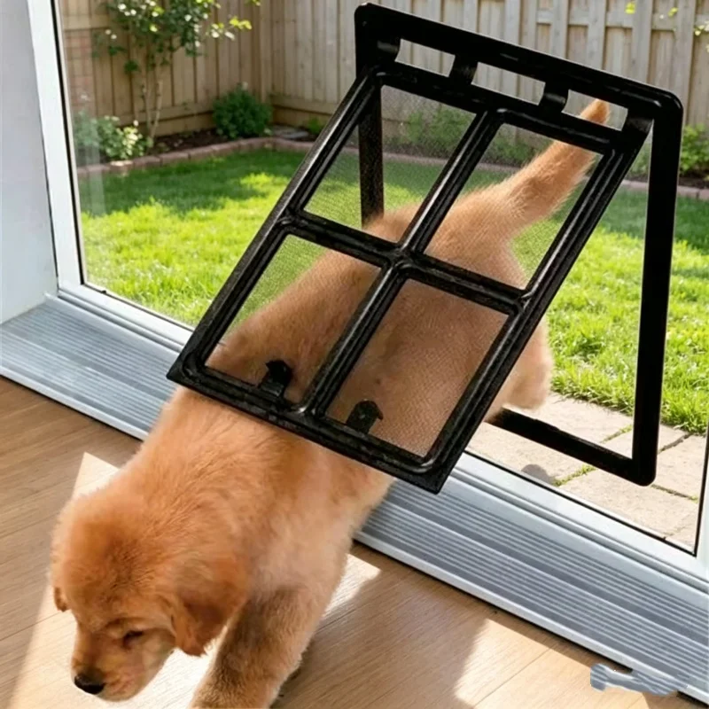 Pet Screen Door Lockable Plast - Home Security Adt recension och pris