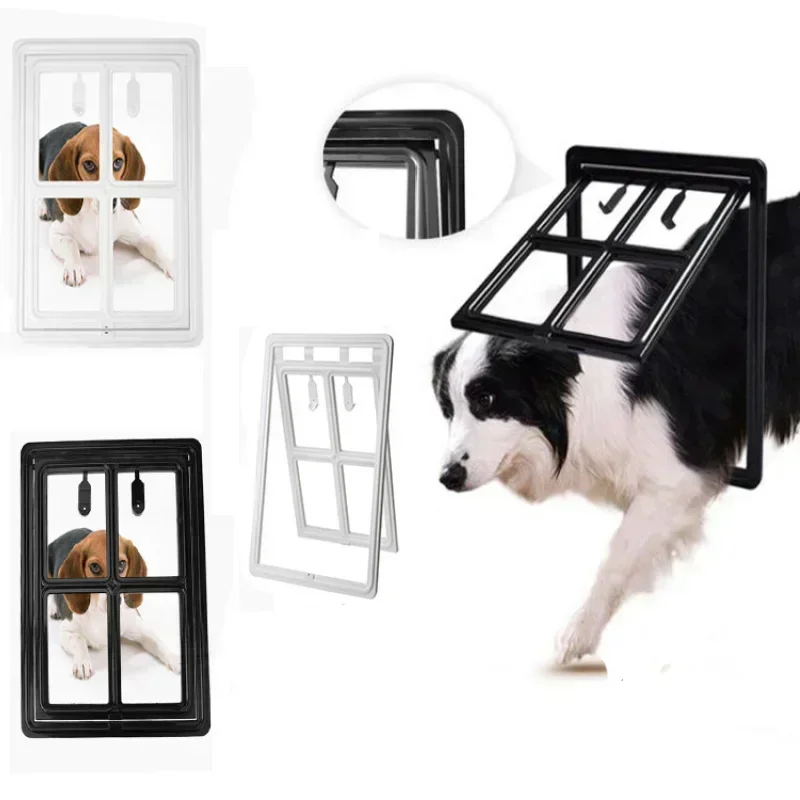 Pet Screen Door Lockable Plast - Home Security Adt recension och pris