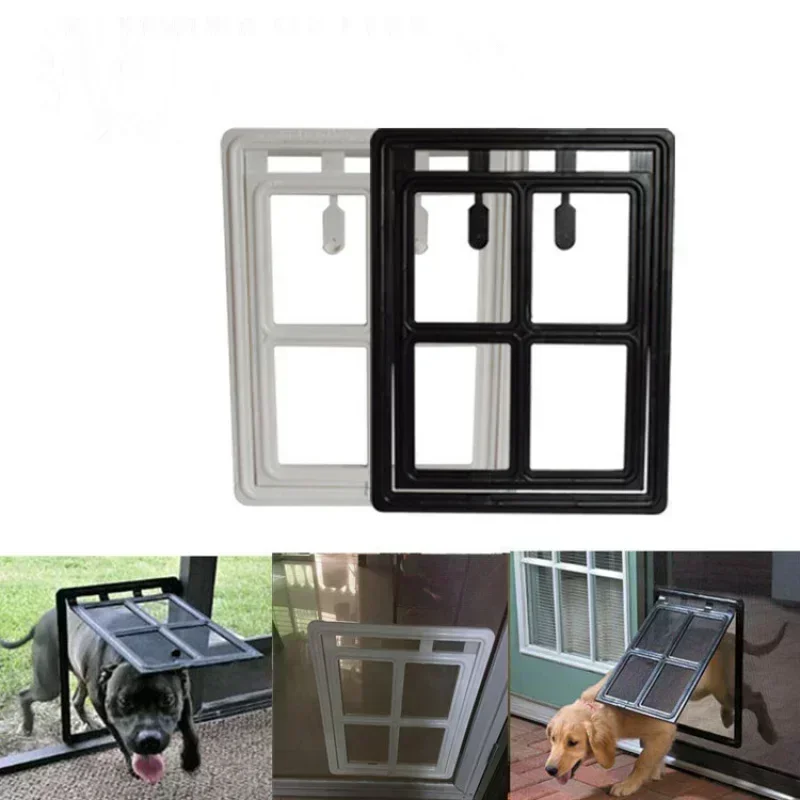 Pet Screen Door Lockable Plast - Home Security Adt recension och pris
