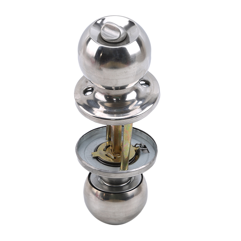 Round Ball Privacy Door Knob B - Home Security Adt recension och pris