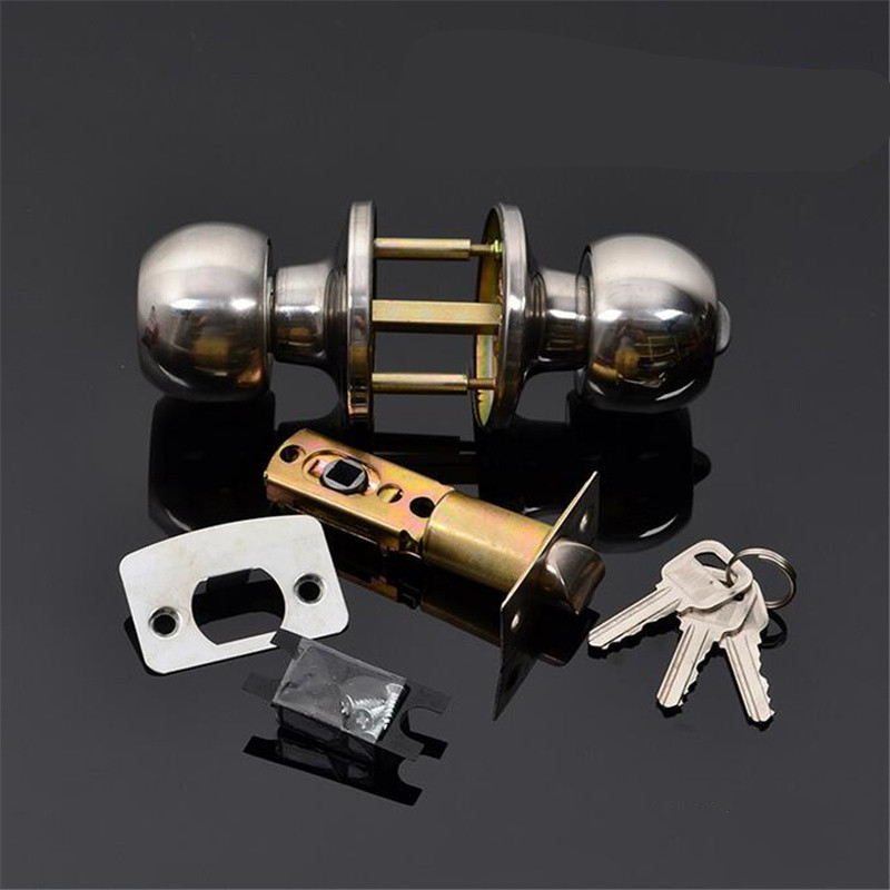 Round Ball Privacy Door Knob B - Home Security Adt recension och pris