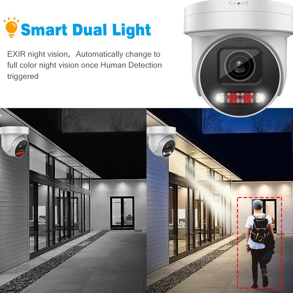 8MP ColorVu PTZ IP Camera 5X Z - Home Security Hikvision recension och pris