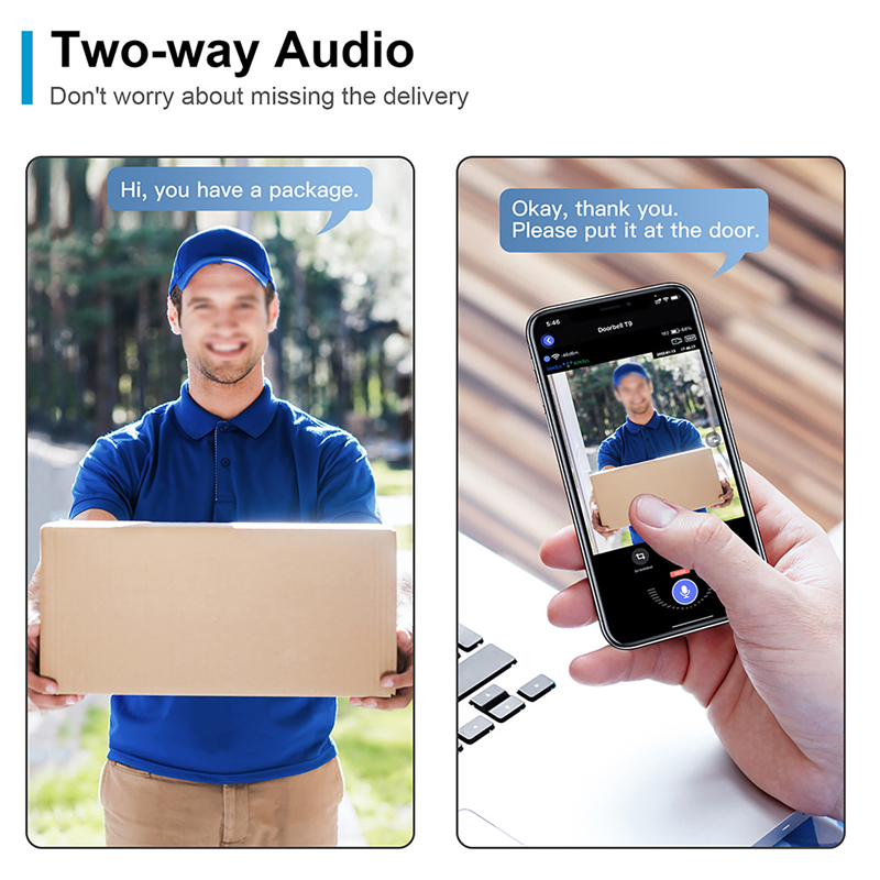 WiFi Smart Video Doorbell Came - Home Security Recorder recension och pris