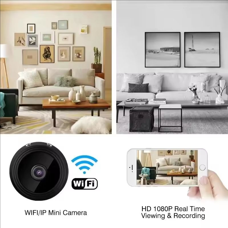Wireless WiFi Camera A9 Mini V - Home Security Recorder recension och pris