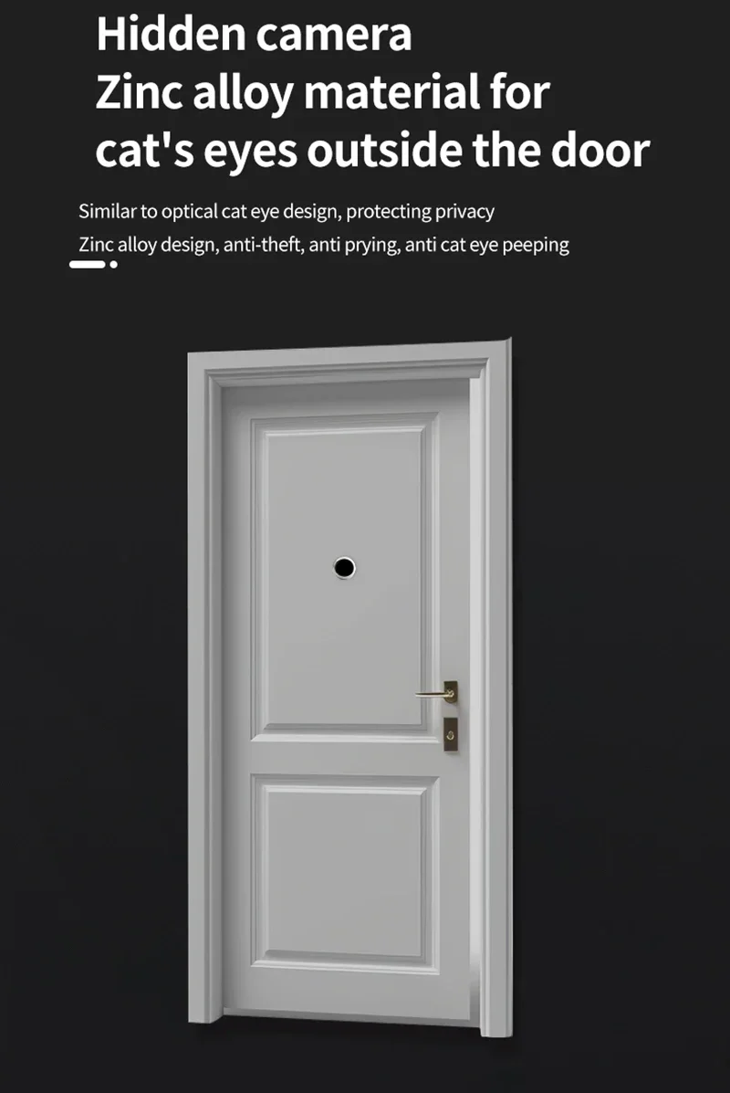 New WiFi Smart Door Bell Eye 1 - Peephole Camera Viewer recension och pris