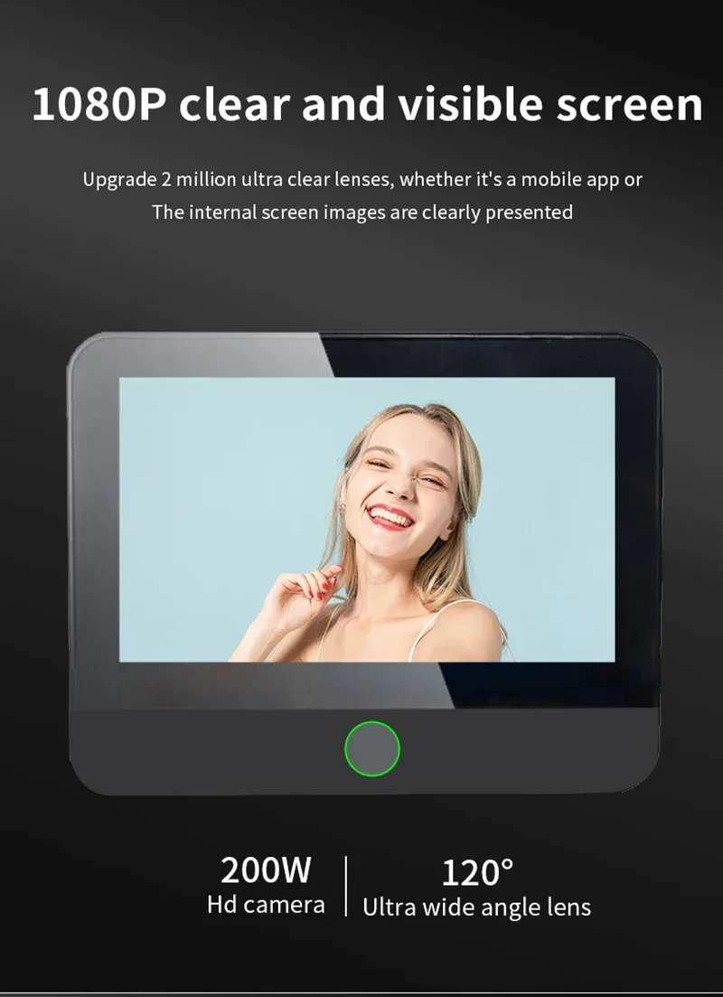 New WiFi Smart Door Bell Eye 1 - Peephole Camera Viewer recension och pris