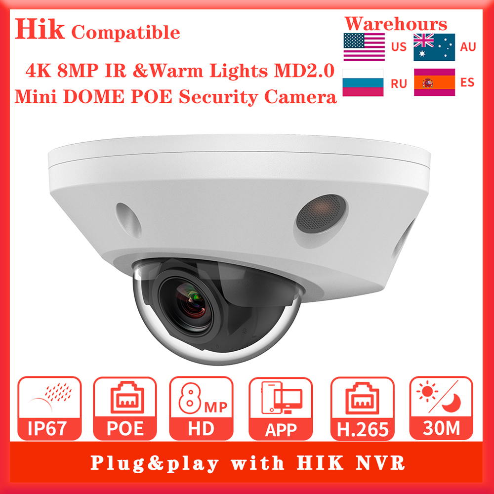 Hikvision Compatible 4K 8MP IR - Home Security Hikvision recension och pris