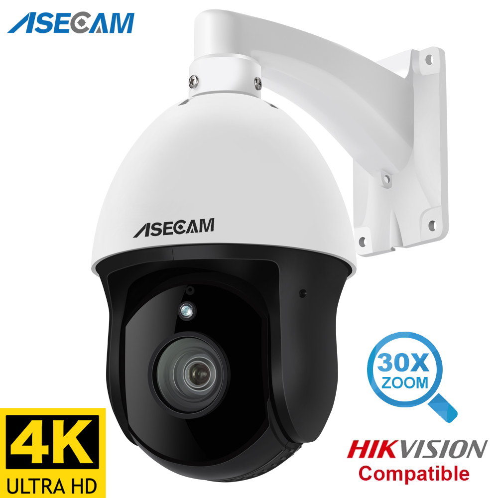 8MP 4K IP Camera Outdoor PTZ 3 - Home Security Hikvision recension och pris