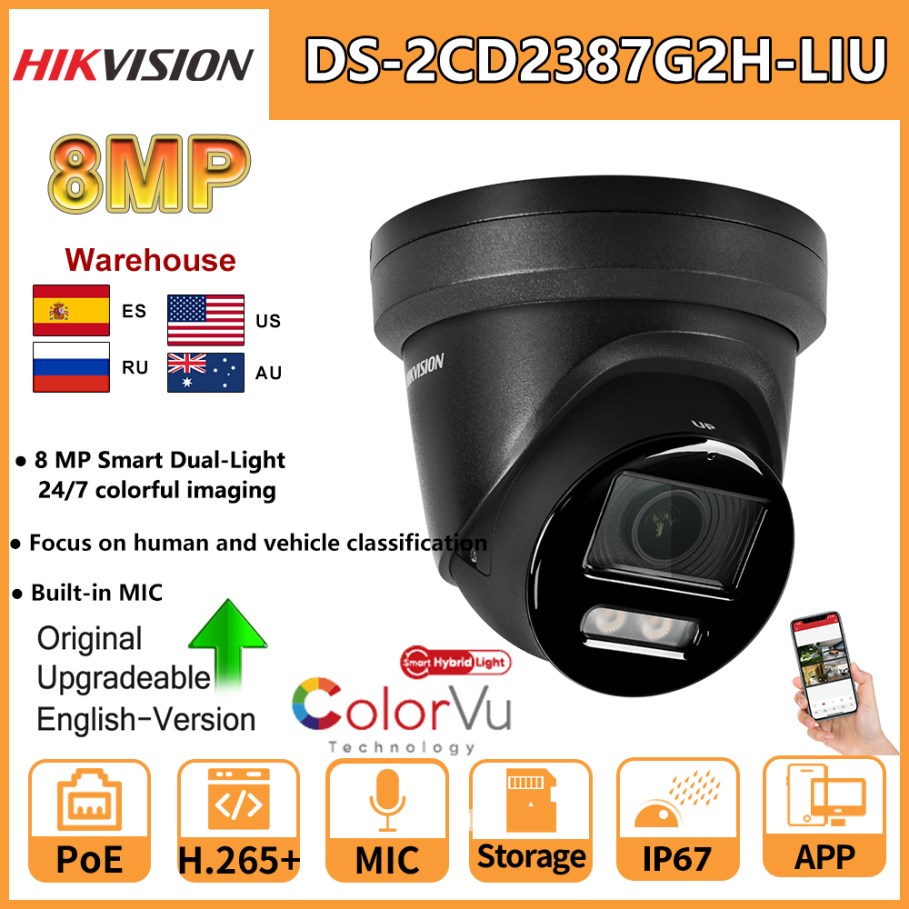 Hikvision 8MP IP Camera DS-2CD - Home Security Hikvision recension och pris