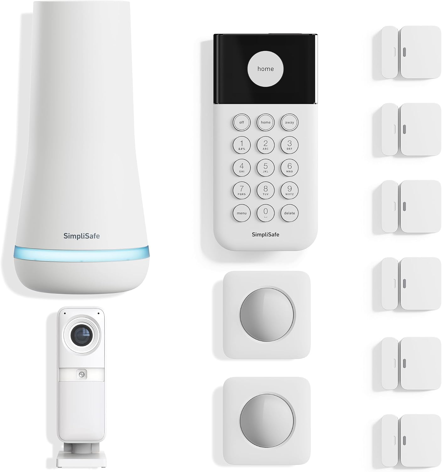 11 Piece Wireless Home Securit - Home Security Indoor Cameras recension och pris