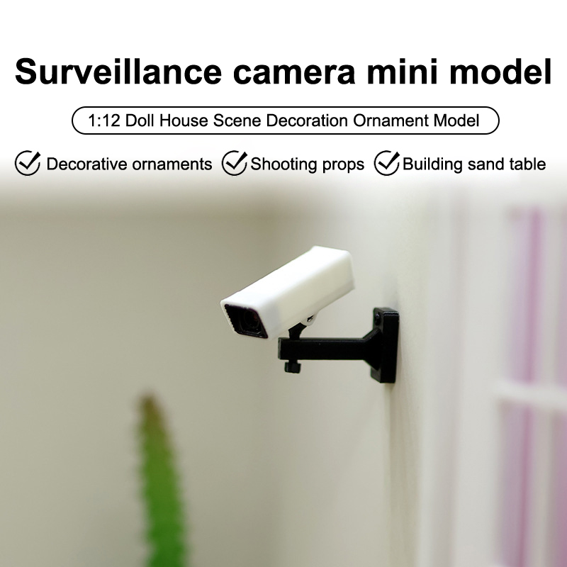 1/12 Scale Miniature Surveilla - Home Security Camera recension och pris