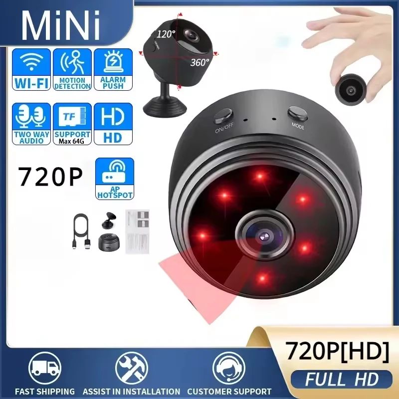Wireless WiFi Camera A9 Mini V - Home Security Recorder recension och pris