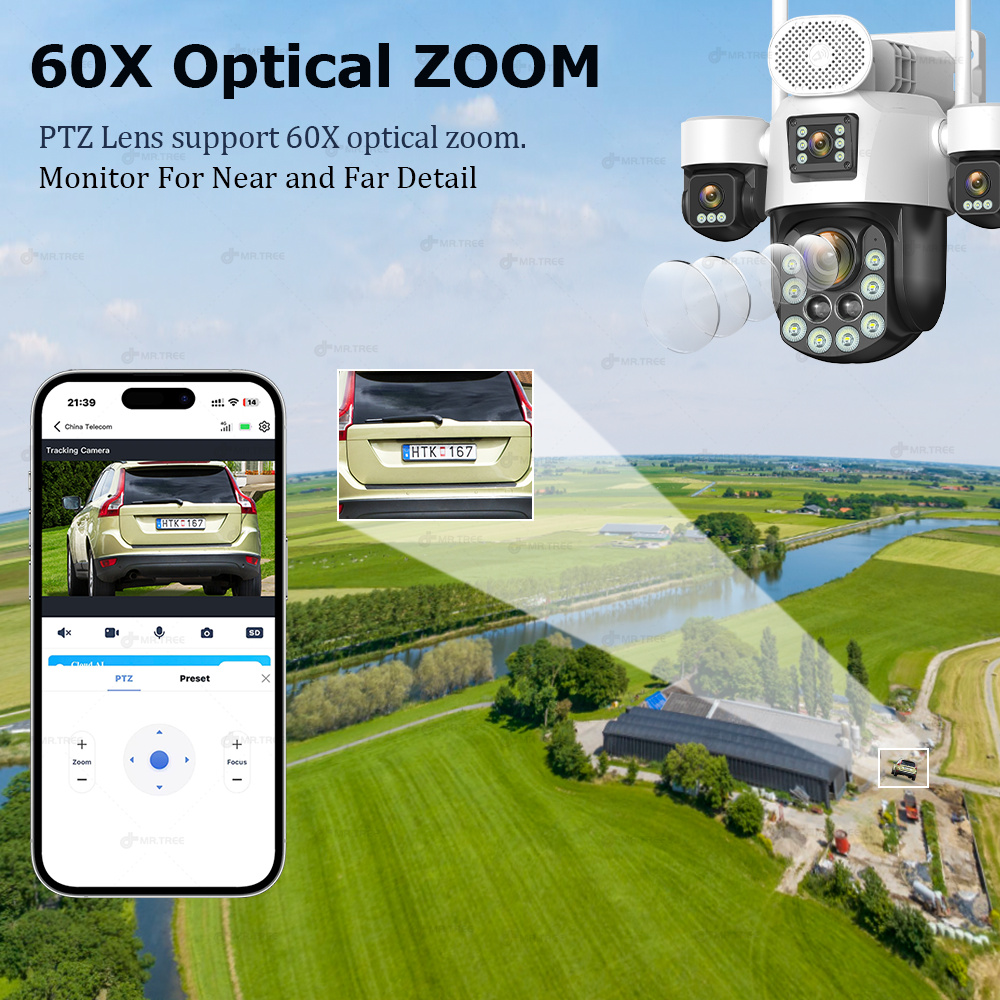 AOV Four Lens Outdoor Surveill - Home Security Upgrades recension och pris