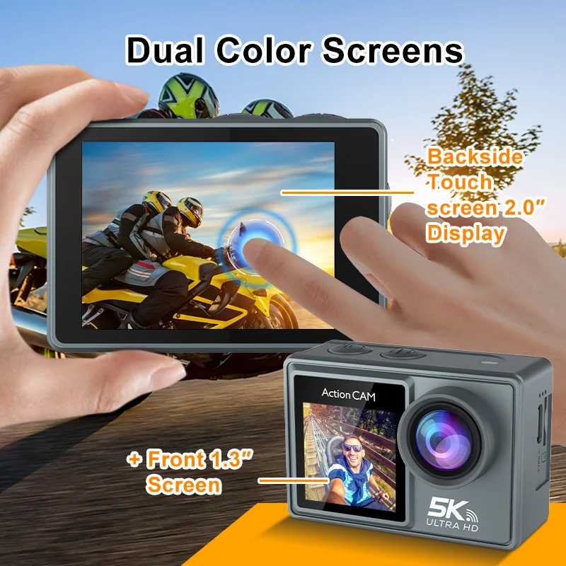 5K/4K Ultra HD Action Camera A - Ip Camera Outdoor 4K recension och pris