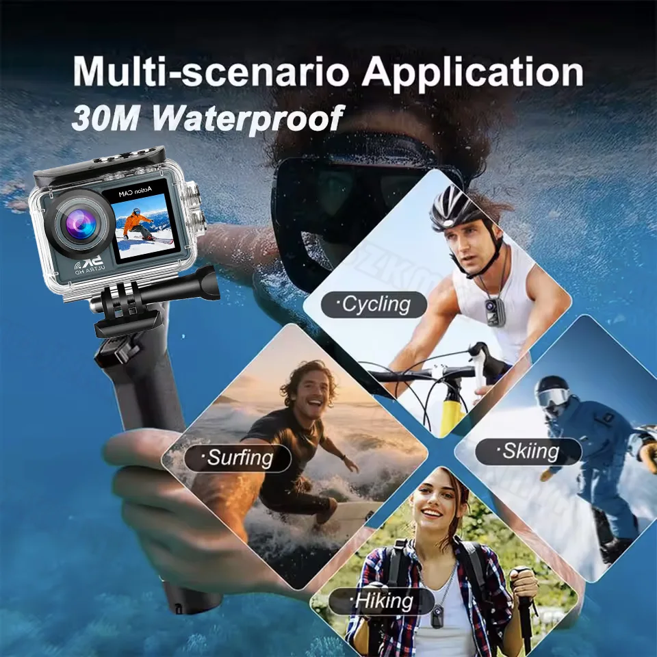 5K/4K Ultra HD Action Camera A - Ip Camera Outdoor 4K recension och pris