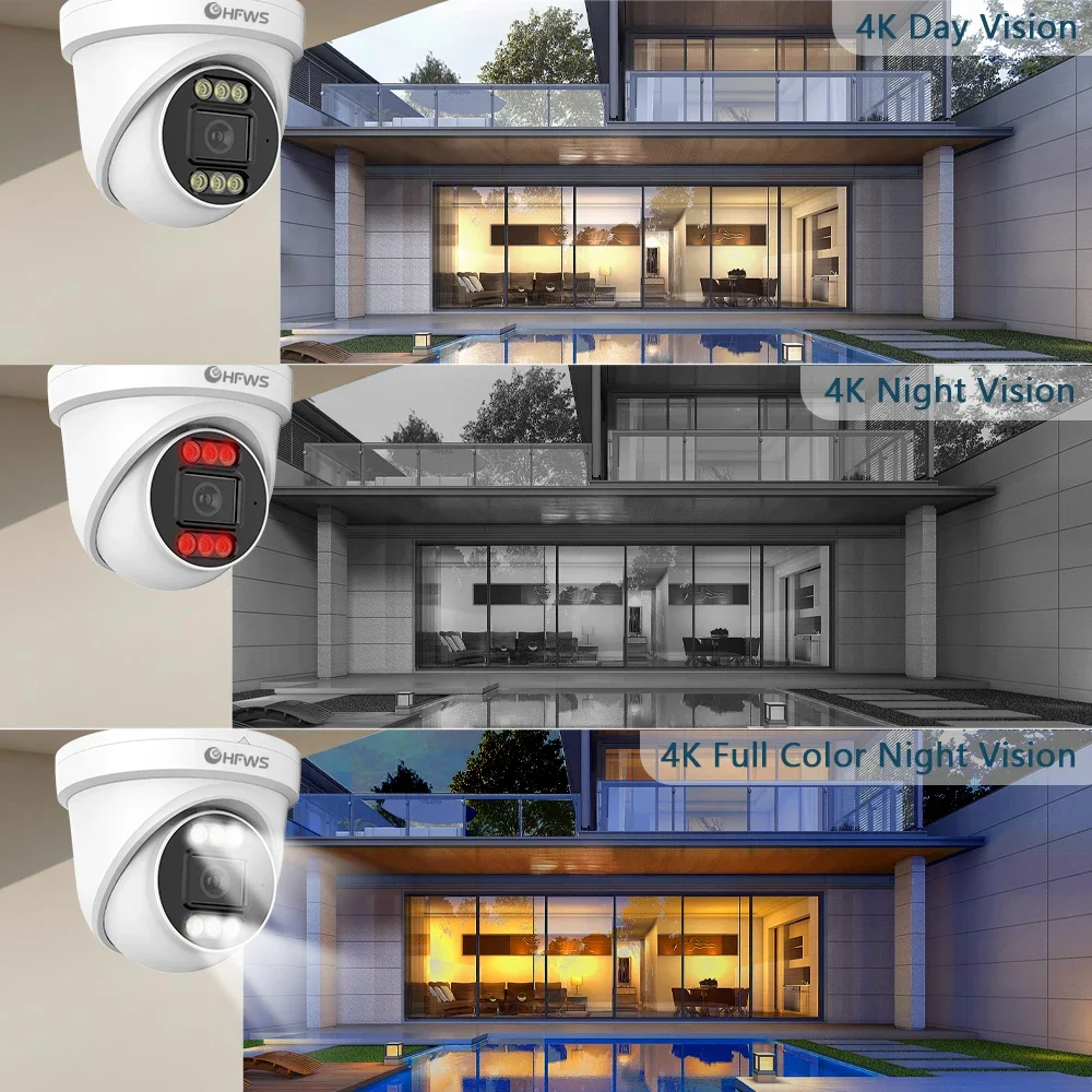 OEM 8MP 4K 25FPS PoE IP Camera - Ip Camera Outdoor 4K recension och pris