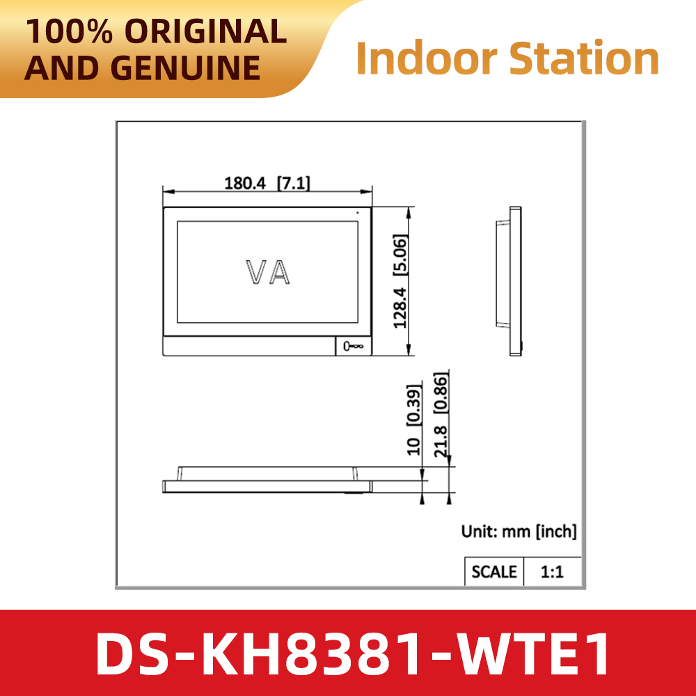 Hikvision DS-KH8381-WTE1 7 Inc - Home Security System Hikvision recension och pris