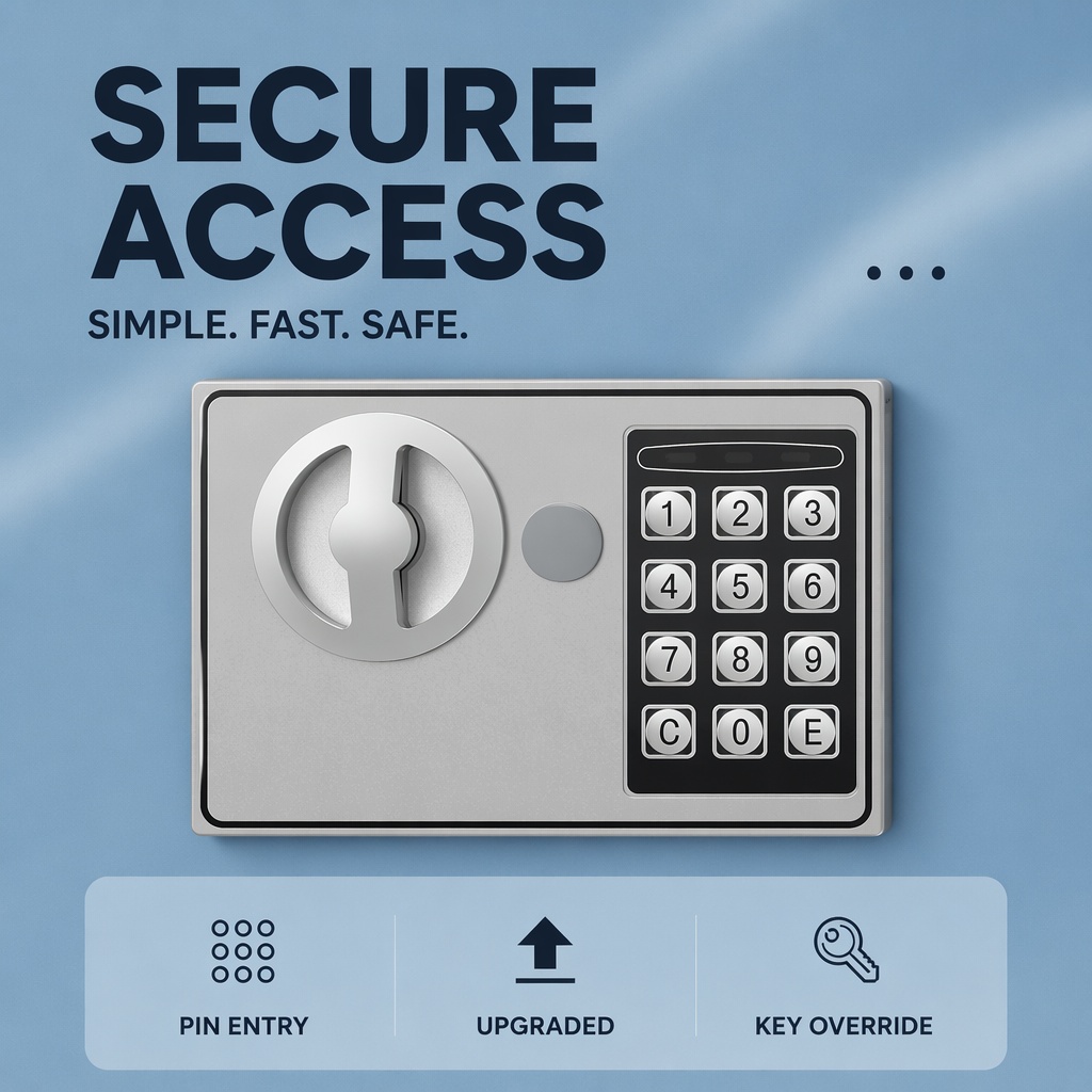 All Steel Electronic Digital K - Home Security Upgrades recension och pris