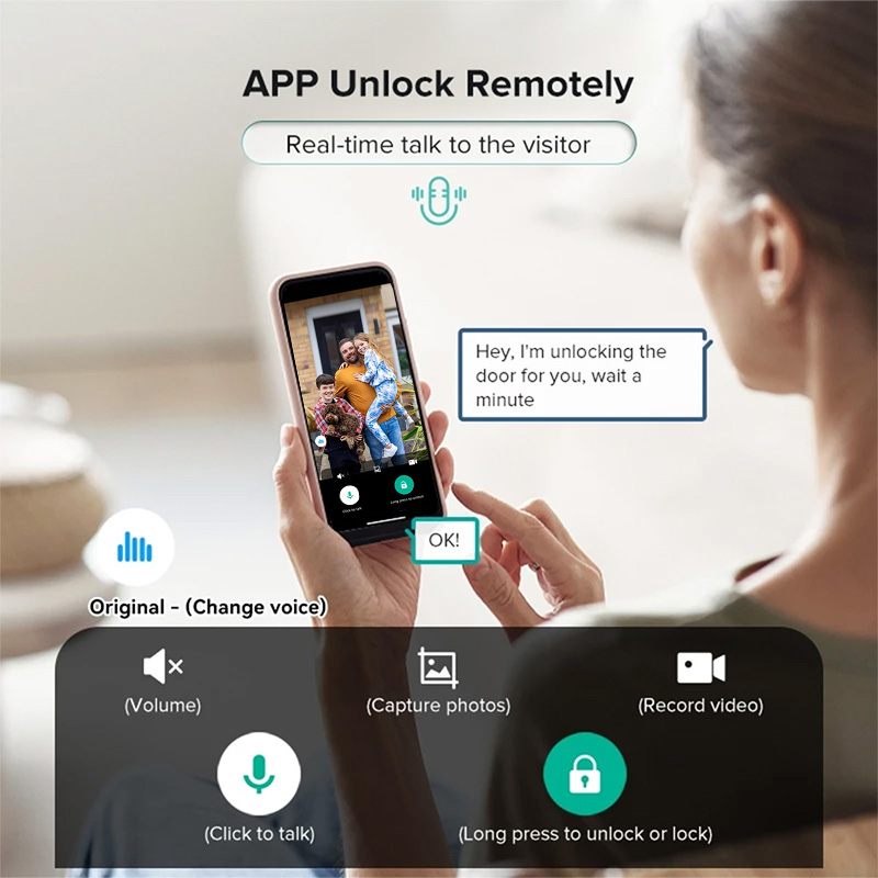 3D Real-time Intercom Face Rec - Peephole Camera Viewer recension och pris