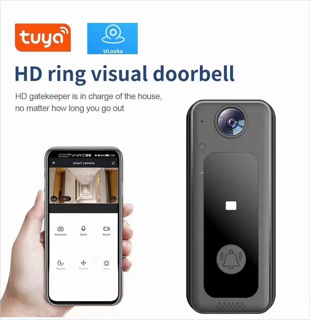 720P Tuya APP Wireless WIFI IP - Peephole Camera Viewer recension och pris