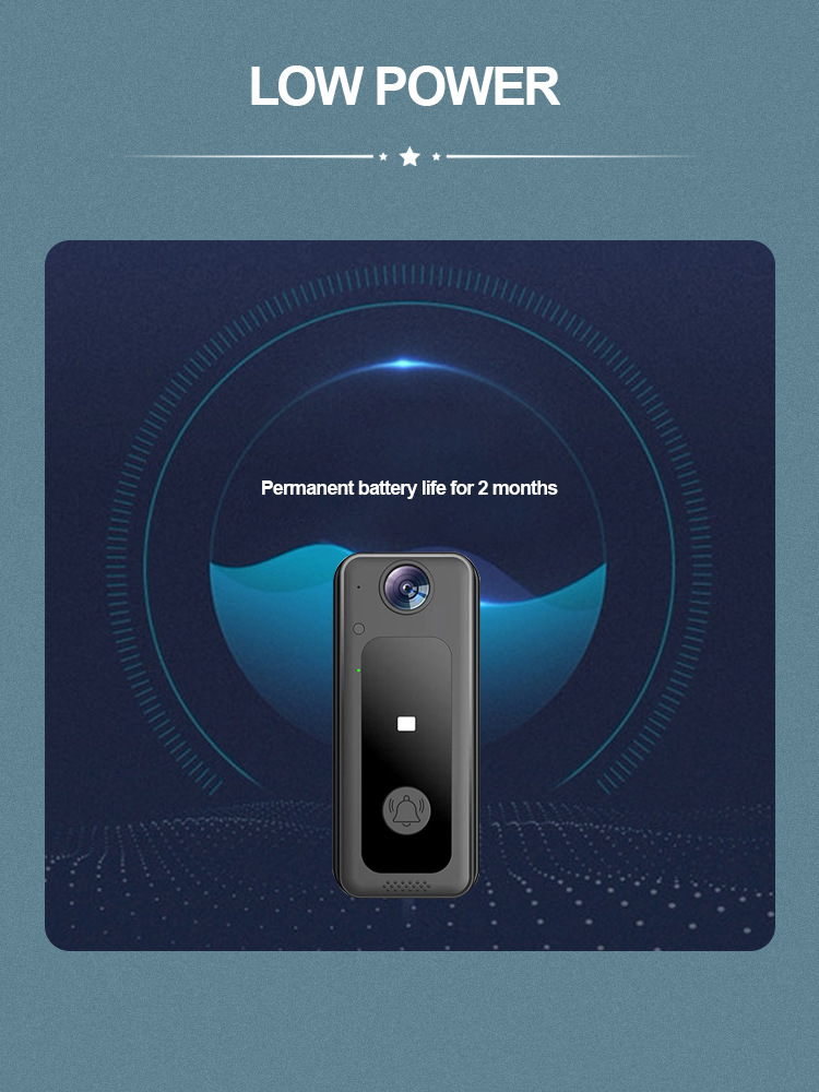 720P Tuya APP Wireless WIFI IP - Peephole Camera Viewer recension och pris