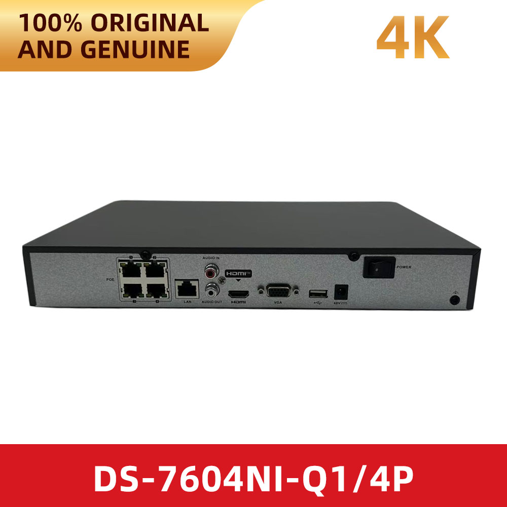 Original Hikvision DS-7604NI-Q - Home Security System Hikvision recension och pris