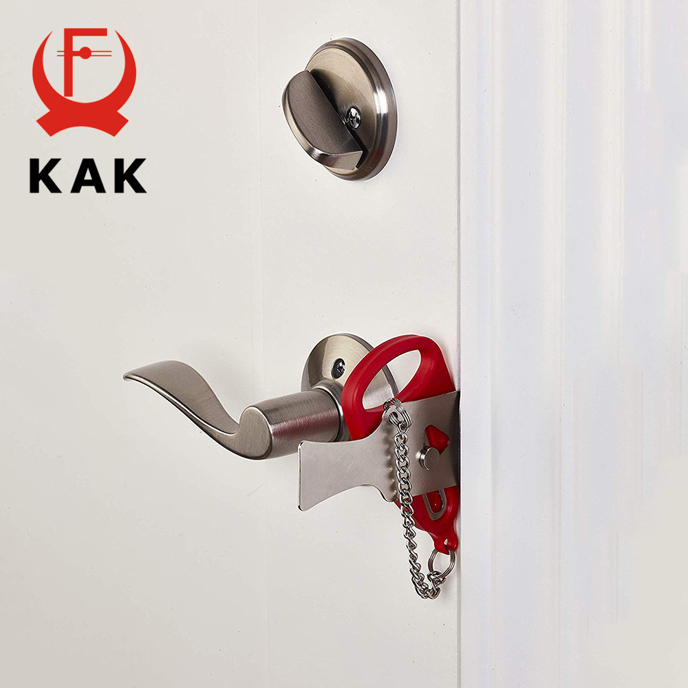 KAK Portable Door Lock Keyless - Home Security Adt recension och pris