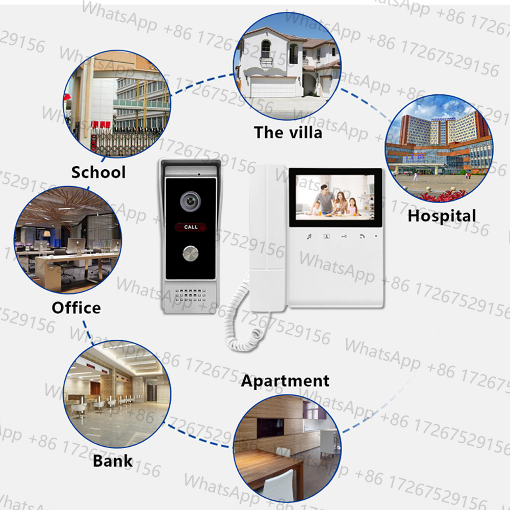 4.3Inch TFT Monitor  4 Wired V - Peephole Camera Viewer recension och pris