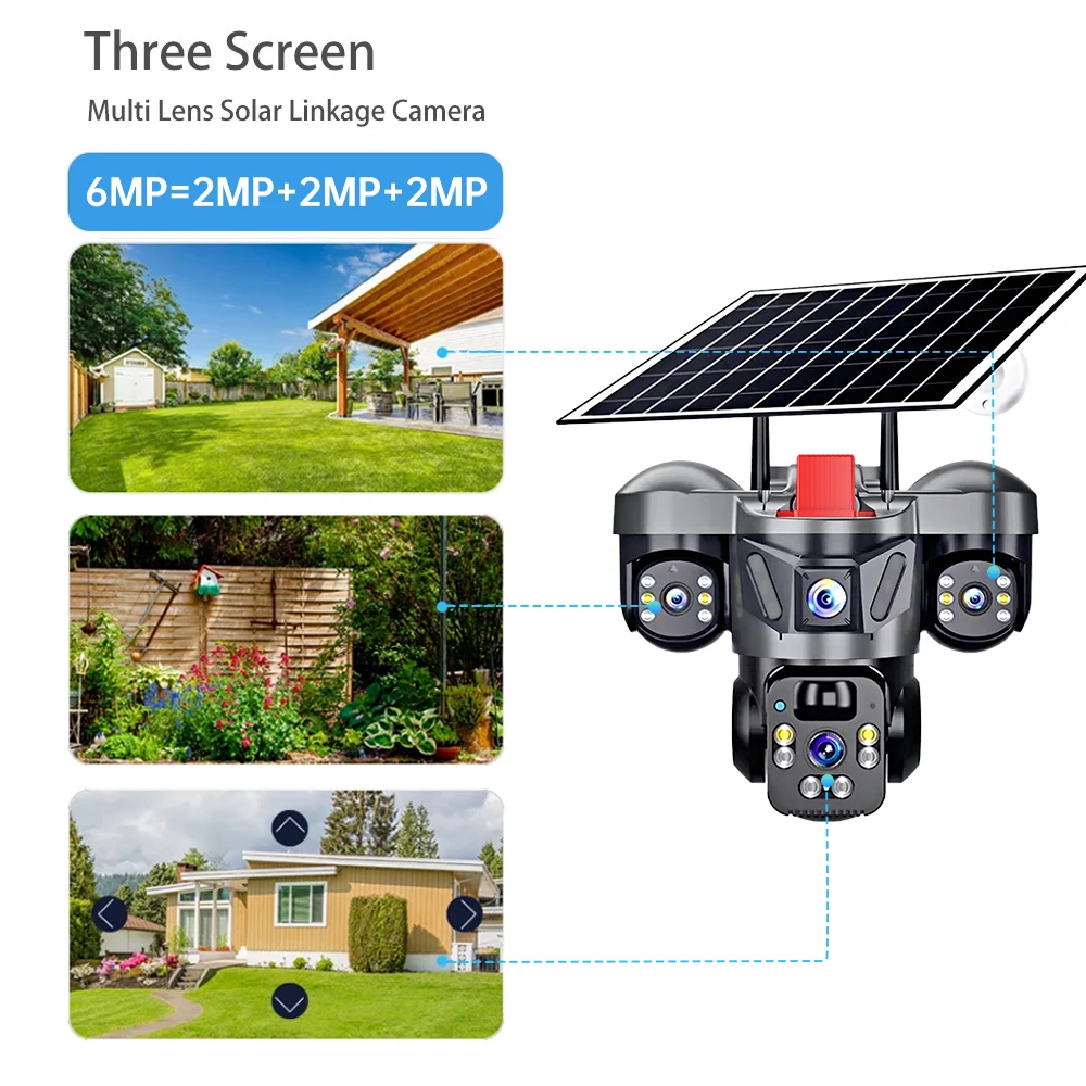 KERUI V380 Pro Outdoor PTZ 6MP - Home Security Adt recension och pris