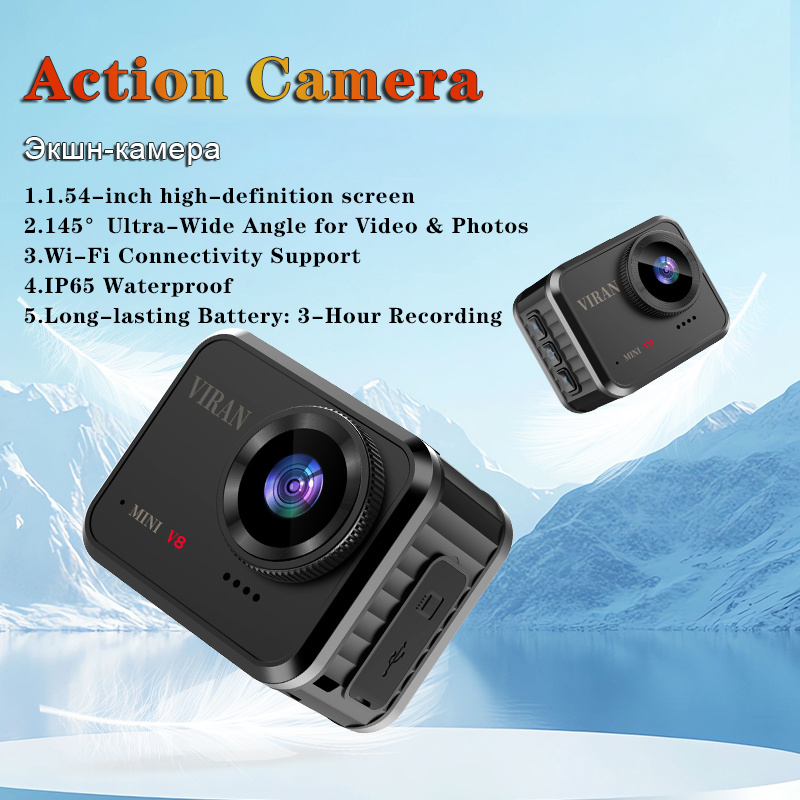 Mini Action Camera 4K Ultra HD - Ip Camera Outdoor 4K recension och pris