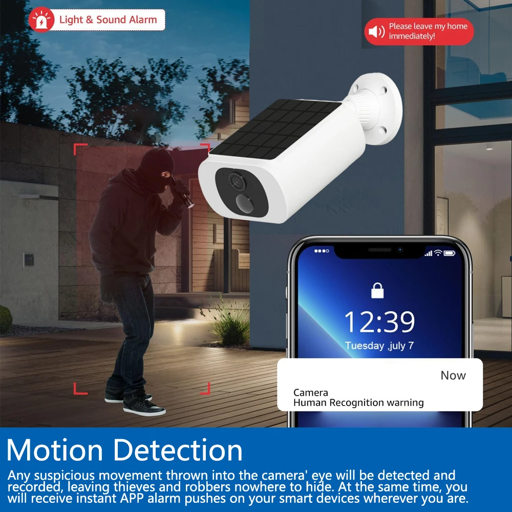 Tuya 5MP Solar Security Camera - Home Security Upgrades recension och pris