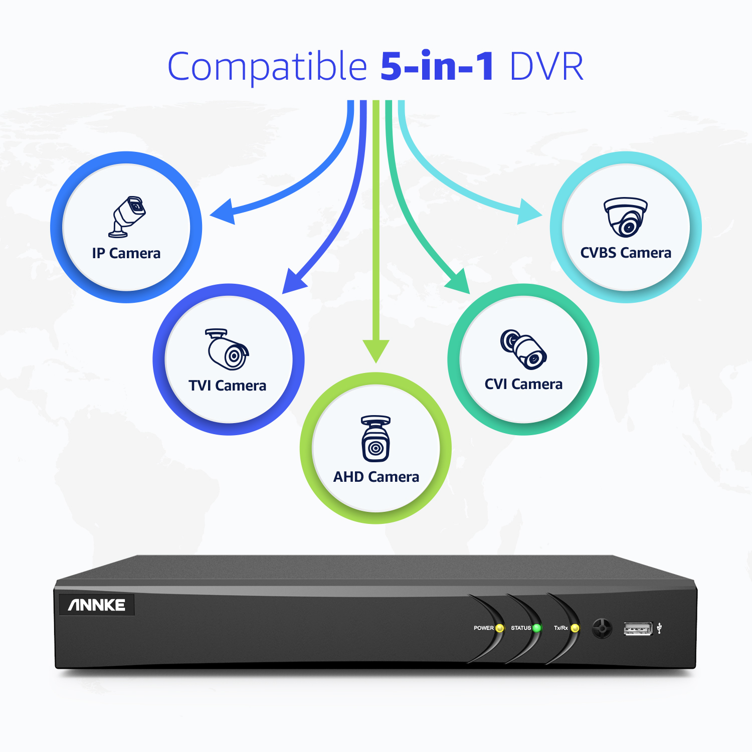 Annke 8CH 4K 8MP For Home And  - Home Security Recorder recension och pris
