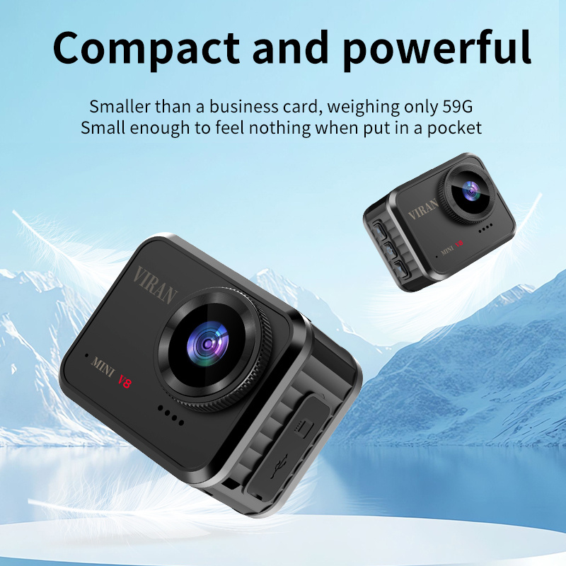 Mini Action Camera 4K Ultra HD - Ip Camera Outdoor 4K recension och pris